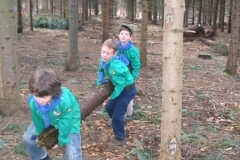 Welpen - 2006-2007 - Hutten Bouwen
